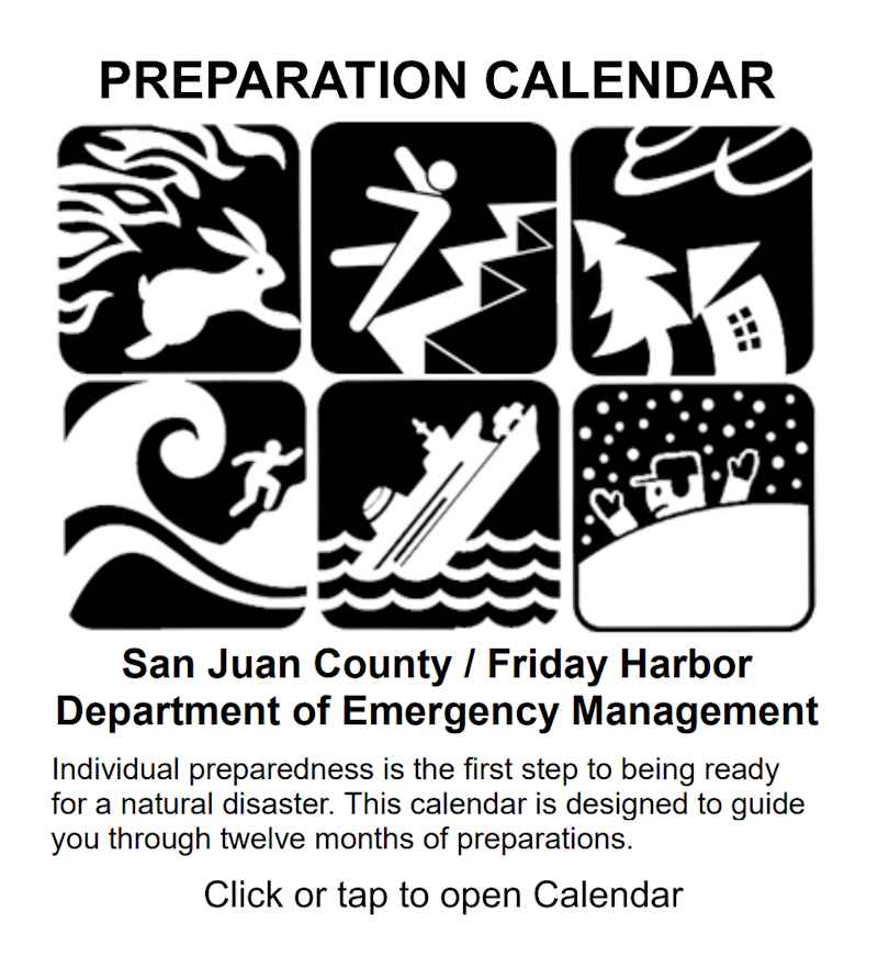2023 Emergency Preparation Calendar