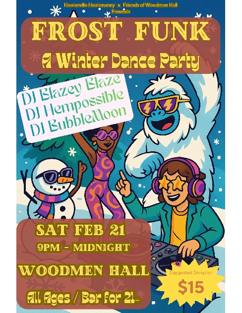 Feb, 21, 2026 Frost Funk at Woodmen Hall